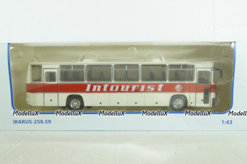 Икарус-250.59 Intourist, арт. 900315, Советский Автобус 1:43