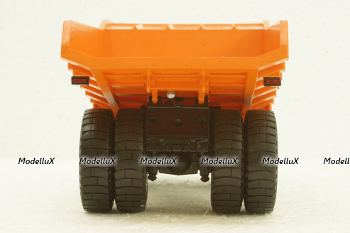 Белаз-7523 карьерный самосвал, желтый/орнжевый, Н009, Наш Автопром 1:43