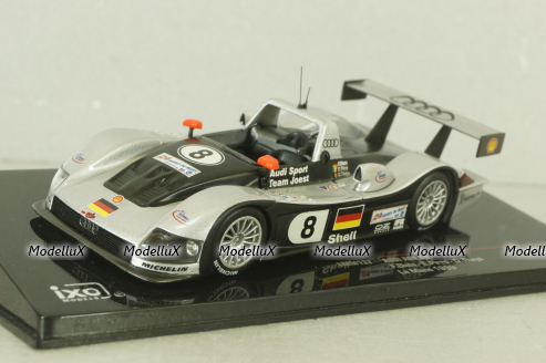 Audi R8R #8 24h LeMans 1999 F.Biela/E.Pirro/D.Theys, LMM137, IXO 1:43