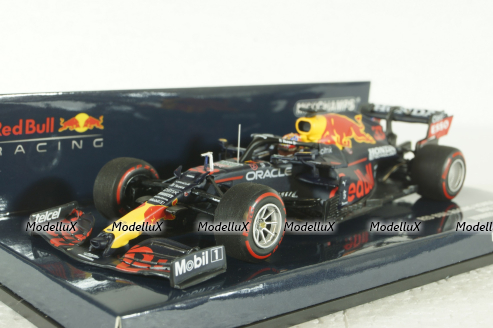 Red Bull Racing Honda RB16B - Max Verstappen - Winner Dutch GP 2021, 410211433, Minichamps 1:43