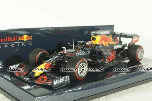 Red Bull Racing Honda RB16B - Max Verstappen - Winner Dutch GP 2021, 410211433, Minichamps 1:43