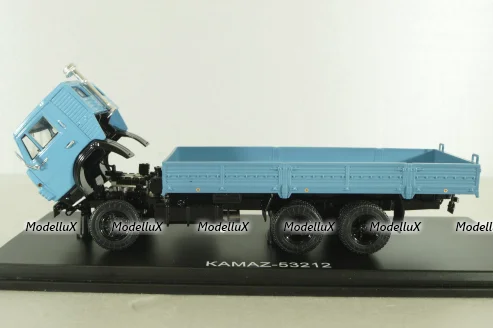 Камаз-53212 бортовой, синий, SSM1280, SSM 1:43