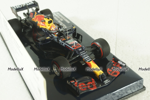 Red Bull Racing Honda RB16B - Max Verstappen - Winner Dutch GP 2021, 410211433, Minichamps 1:43