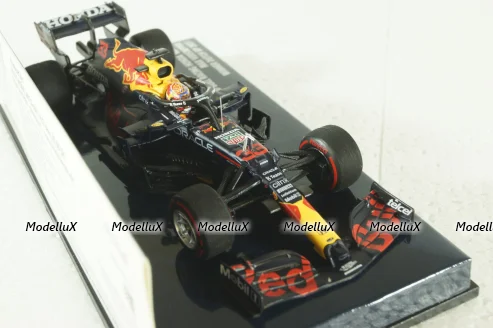 Red Bull Racing Honda RB16B - Max Verstappen - Winner Dutch GP 2021, 410211433, Minichamps 1:43