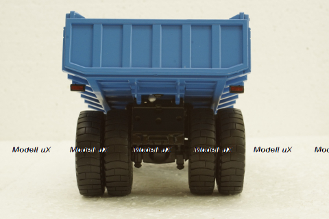 Белаз-7527 карьерный самосвал, желтый/синий, Н012, Наш Автопром 1:43