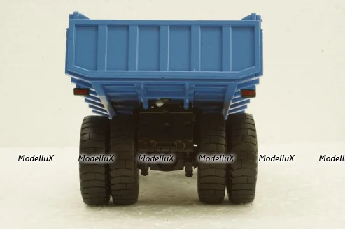 Белаз-7527 карьерный самосвал, желтый/синий, Н012, Наш Автопром 1:43