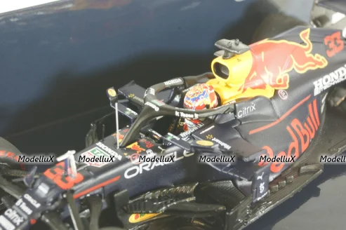 Red Bull Racing Honda RB16B - Max Verstappen - Winner Dutch GP 2021, 410211433, Minichamps 1:43