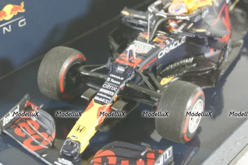 Red Bull Racing Honda RB16B - Max Verstappen - Winner Dutch GP 2021, 410211433, Minichamps 1:43