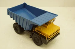 Белаз-7527 карьерный самосвал, желтый/синий, Н012, Наш Автопром 1:43