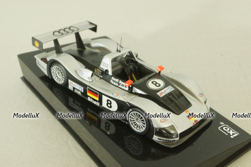 Audi R8R #8 24h LeMans 1999 F.Biela/E.Pirro/D.Theys, LMM137, IXO 1:43