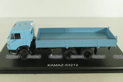 Камаз-53212 бортовой, синий, SSM1280, SSM 1:43