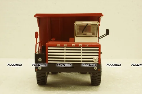 Белаз-540 карьерный самосвал, красный,Н001, Наш Автопром 1:43