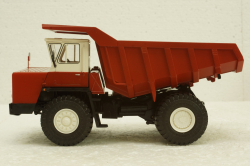 Белаз-540 карьерный самосвал, красный,Н001, Наш Автопром 1:43