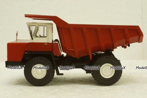Белаз-540 карьерный самосвал, красный,Н001, Наш Автопром 1:43