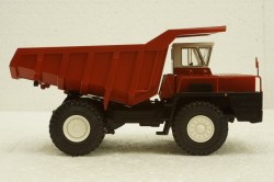 Белаз-540 карьерный самосвал, красный,Н001, Наш Автопром 1:43