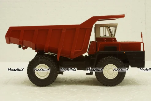 Белаз-540 карьерный самосвал, красный,Н001, Наш Автопром 1:43