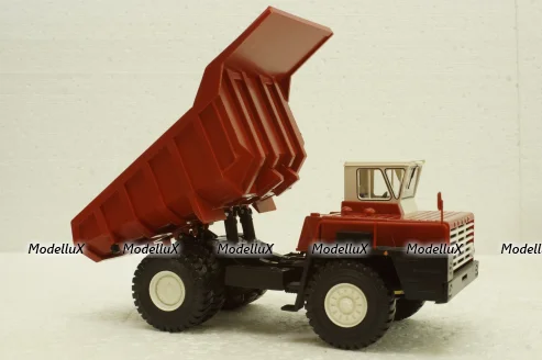 Белаз-540 карьерный самосвал, красный,Н001, Наш Автопром 1:43