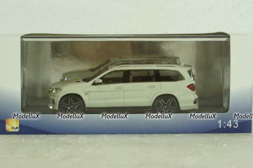 Mercedes GL63 (X166) 2013, white, GLM205202, GLM 1:43