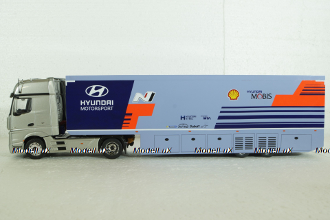 Mercedes Actros MP4, Hyundai Motorsport, WRC Transport, TTR019, IXO 1:43