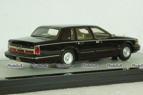 Lincoln Town Car 1996, black, GLM43102801, GLM 1:43