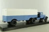 Маз-200В с п/прицепом Маз-5217 голуб/белый, SSM7018, SSM 1:43