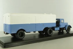 Маз-200В с п/прицепом Маз-5217 голуб/белый, SSM7018, SSM 1:43