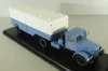 Маз-200В с п/прицепом Маз-5217 голуб/белый, SSM7018, SSM 1:43