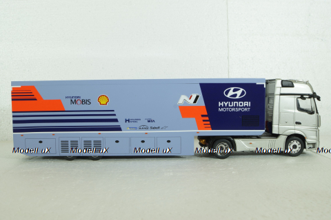Mercedes Actros MP4, Hyundai Motorsport, WRC Transport, TTR019, IXO 1:43