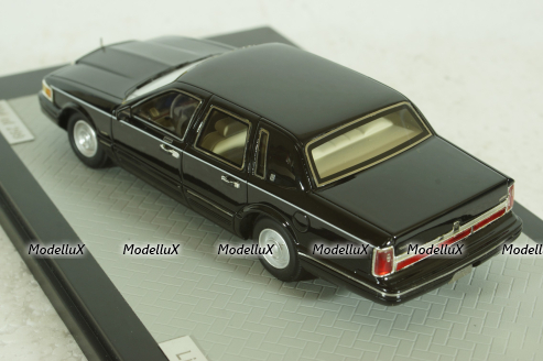Lincoln Town Car 1996, black, GLM43102801, GLM 1:43