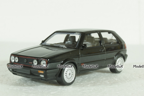 Volkswagen Golf GTI G60 1990, black jet-car, 840063, Norev 1:43