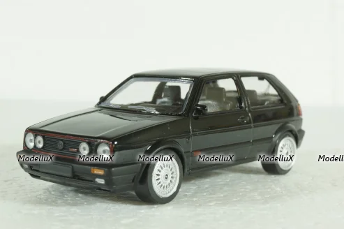 Volkswagen Golf GTI G60 1990, black jet-car, 840063, Norev 1:43