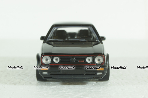Volkswagen Golf GTI G60 1990, black jet-car, 840063, Norev 1:43