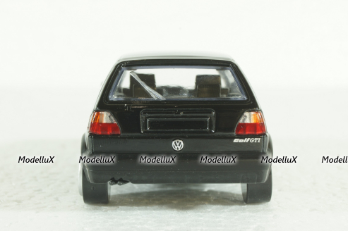 Volkswagen Golf GTI G60 1990, black jet-car, 840063, Norev 1:43