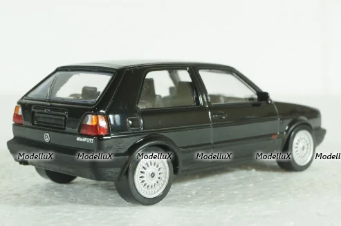 Volkswagen Golf GTI G60 1990, black jet-car, 840063, Norev 1:43