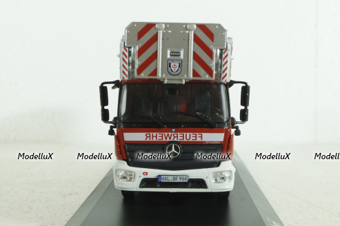 Mercedes Atego DLK 23/12 Metz, Feuerwehr, TRF024S, IXO 1:43