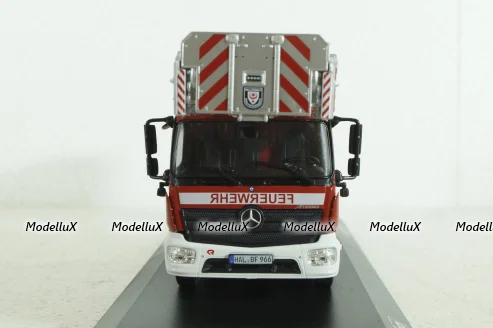 Mercedes Atego DLK 23/12 Metz, Feuerwehr, TRF024S, IXO 1:43