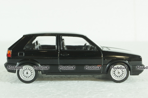 Volkswagen Golf GTI G60 1990, black jet-car, 840063, Norev 1:43