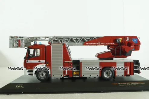 Mercedes Atego DLK 23/12 Metz, Feuerwehr, TRF024S, IXO 1:43