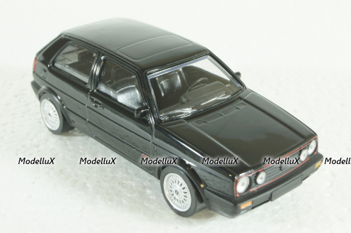 Volkswagen Golf GTI G60 1990, black jet-car, 840063, Norev 1:43