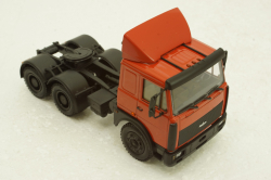 Маз-64226 тягач 1989 красный, Н710, Наш Автопром 1:43
