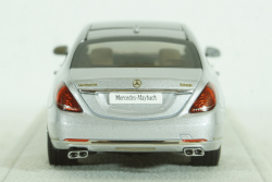Mercedes-Maybach S600, (W222) 2016, S-Class, iridium silver, 420103, Almost Real 1:43
