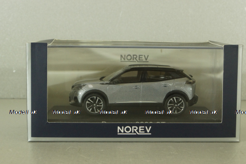 Peugeot 2008GT 2020, silver, 472864, Norev 1:43