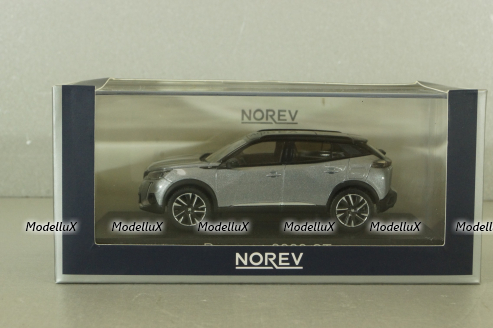 Peugeot 2008GT 2020, silver, 472864, Norev 1:43