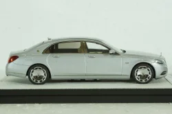 Mercedes-Maybach S600, (W222) 2016, S-Class, iridium silver, 420103, Almost Real 1:43
