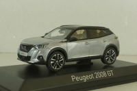 Peugeot 2008GT 2020, silver, 472864, Norev 1:43