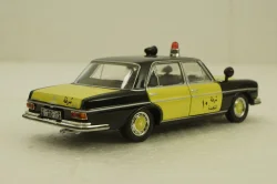 Mercedes-Benz 300 SEL 6.3 (W108), Police Kuwait 1968, yellow/black, Полицейские машины мира #79, Deagostini, 1:43