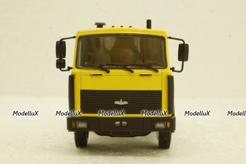Маз-64224 тягач 1989г, желтый Н799, Наш Автопром 1:43