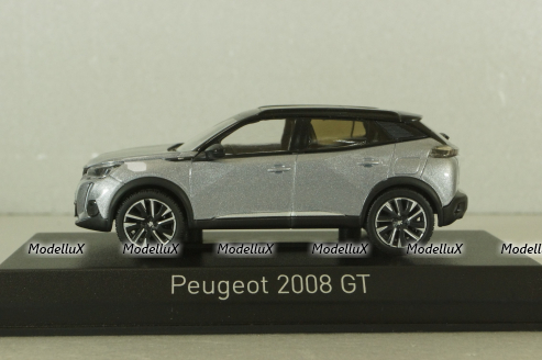 Peugeot 2008GT 2020, silver, 472864, Norev 1:43