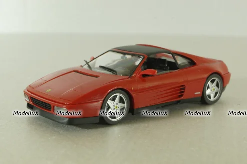Ferrari 348 TS targa 1989, red, Herpa 1:43