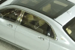 Mercedes-Maybach S600, (W222) 2016, S-Class, iridium silver, 420103, Almost Real 1:43